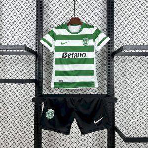 Sporting CP 2025/26 Heimtrikot für Kinder
