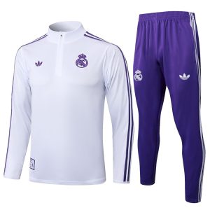 Real Madrid 2025/26 Half-Zip-Pullover+Hose für Erwachsene 815
