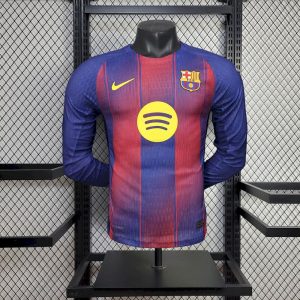 Barcelona 2025/26 Langarm-Heimtrikot, Spielerversion