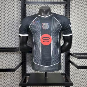 Barcelona 2025/26 Schwarzes Special Edition Trikot Spielerversion