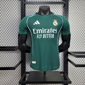 Real Madrid 2025/26 Grüne Sonderedition Trikot Spielerversion