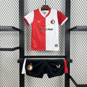 Feyenoord Rotterdam 2025/26 Heimtrikot für Kinder