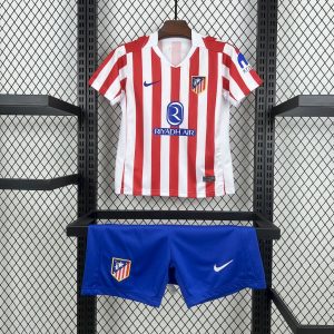 Atletico Madrid 2025/26 Heimtrikot für Kinder