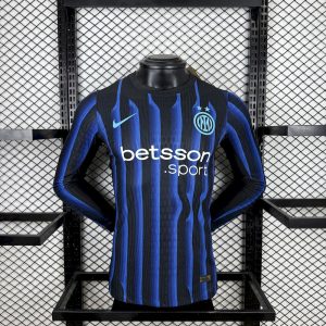 Inter Mailand 2025/26 Langarm-Heimtrikot, Spielerversion