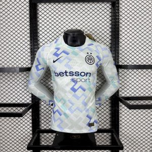 Inter Mailand 2025/26 Auswärtstrikot mit langen Ärmeln, Spielerversion