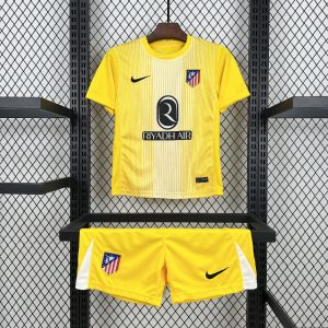 Gelbes Torwart-Set für Kinder von Atletico Madrid 2025/26