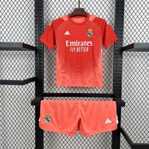 Real Madrid 2025/26 Torwart-Set für Kinder in Orange
