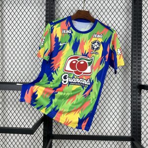Brasilien 2025/26 Pre-Match-Trainingstrikot