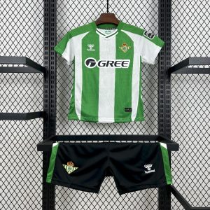 Real Betis 2025/26 Heimtrikot für Kinder