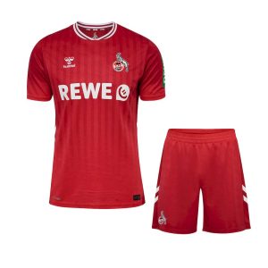 Kinder 1. FC Köln 2025/26 Auswärtstrikot-Set